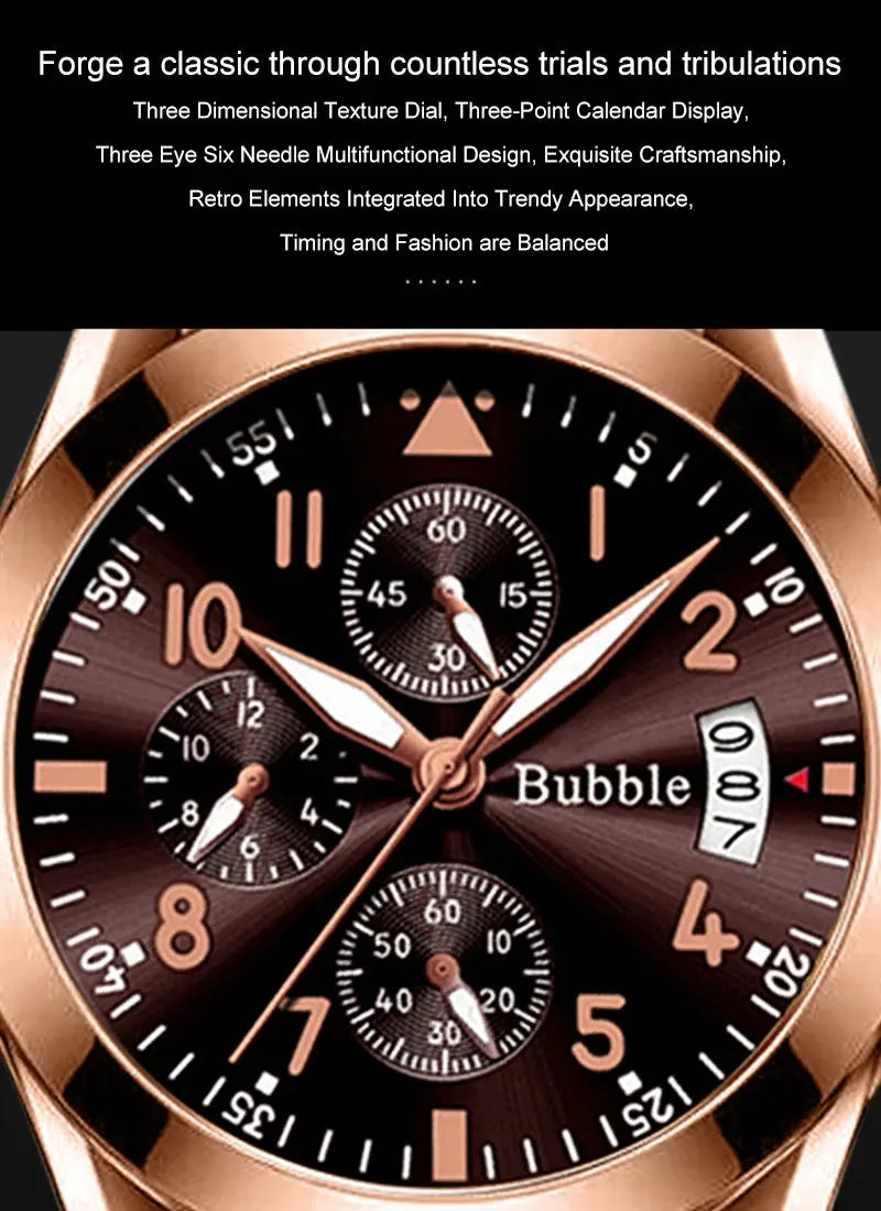 Luxury Fashion Business Watch - Inspirational Watches
