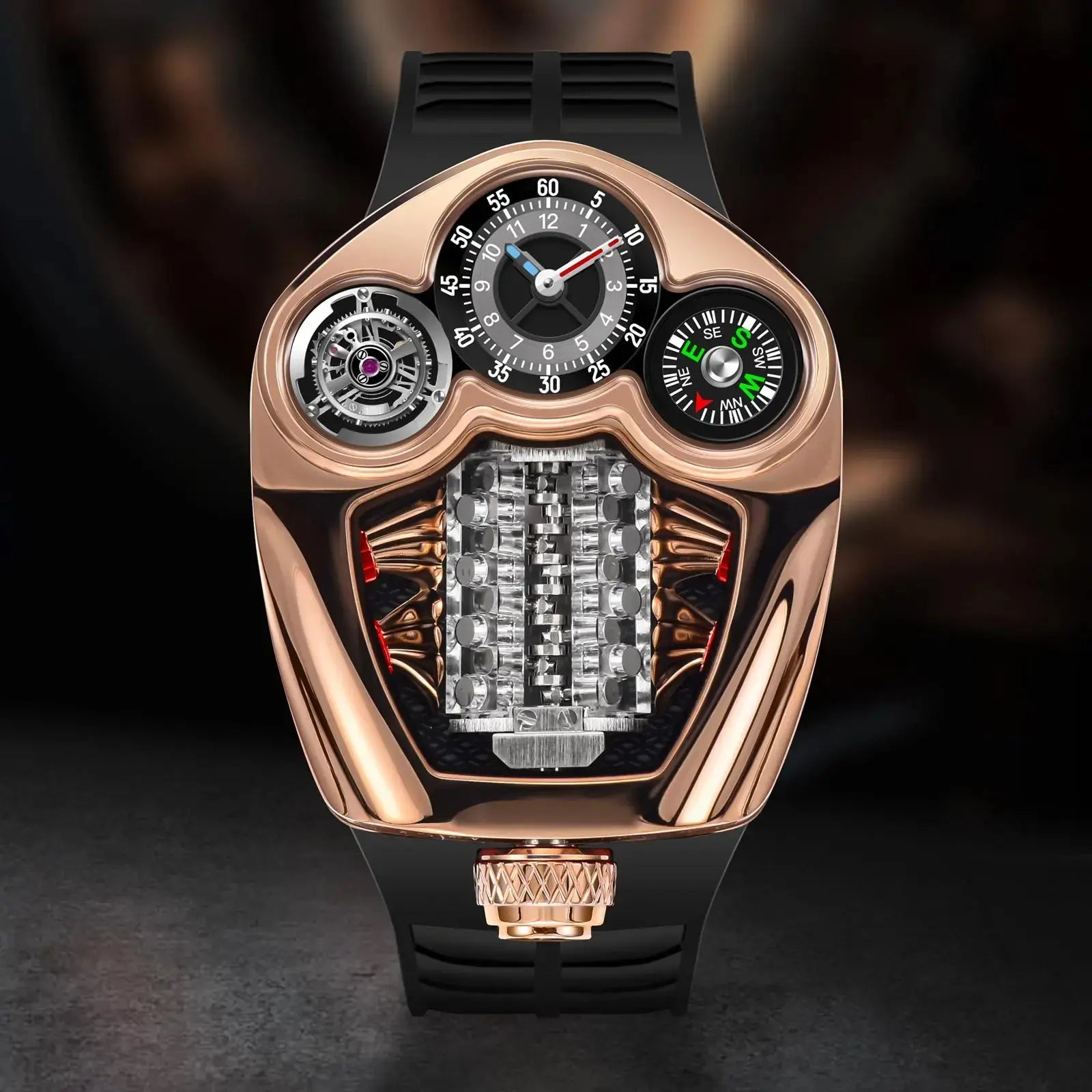 Swiss quartz 762 movement luxurious watch Inspirational Watches