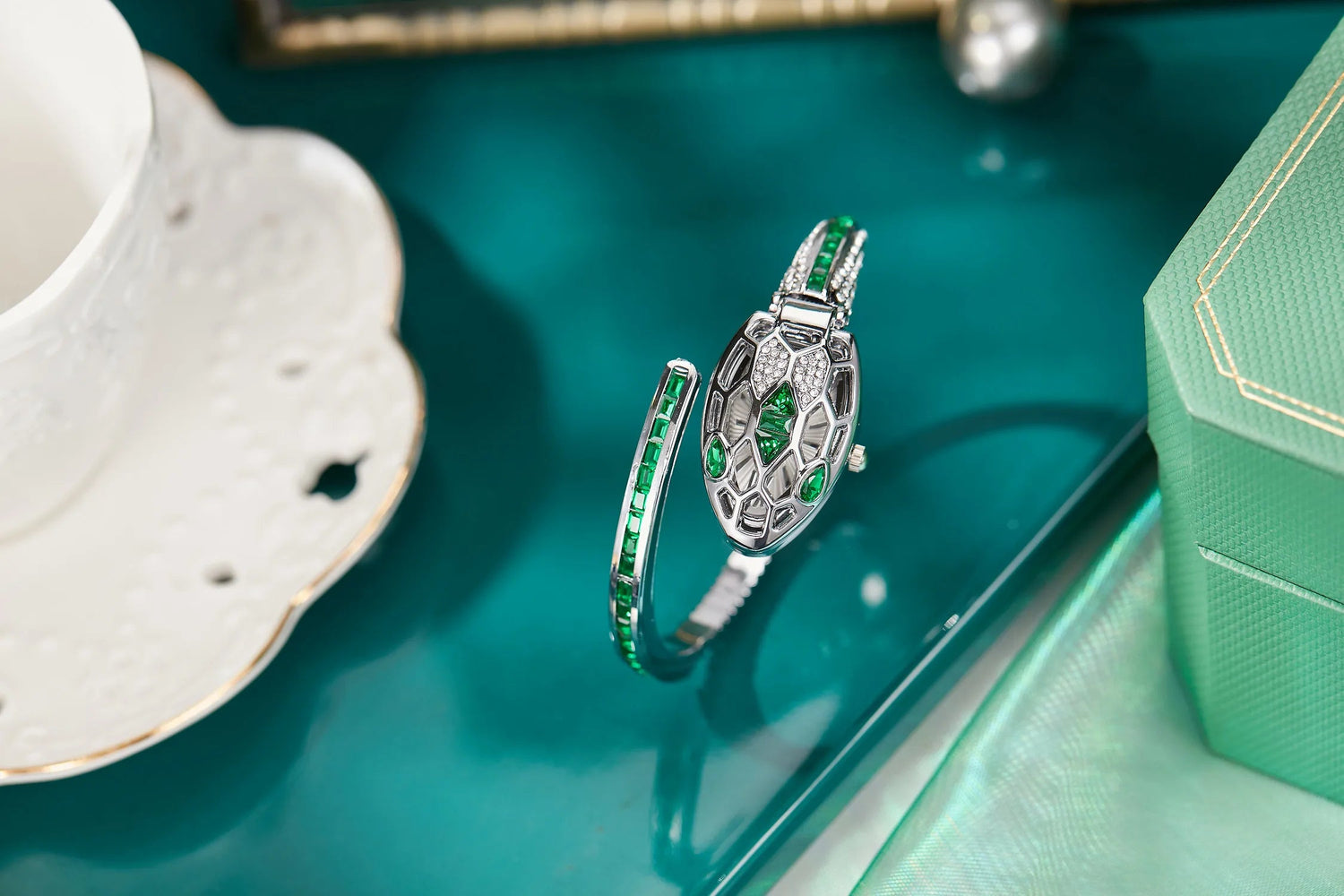 Snake Wrist Watch Women&