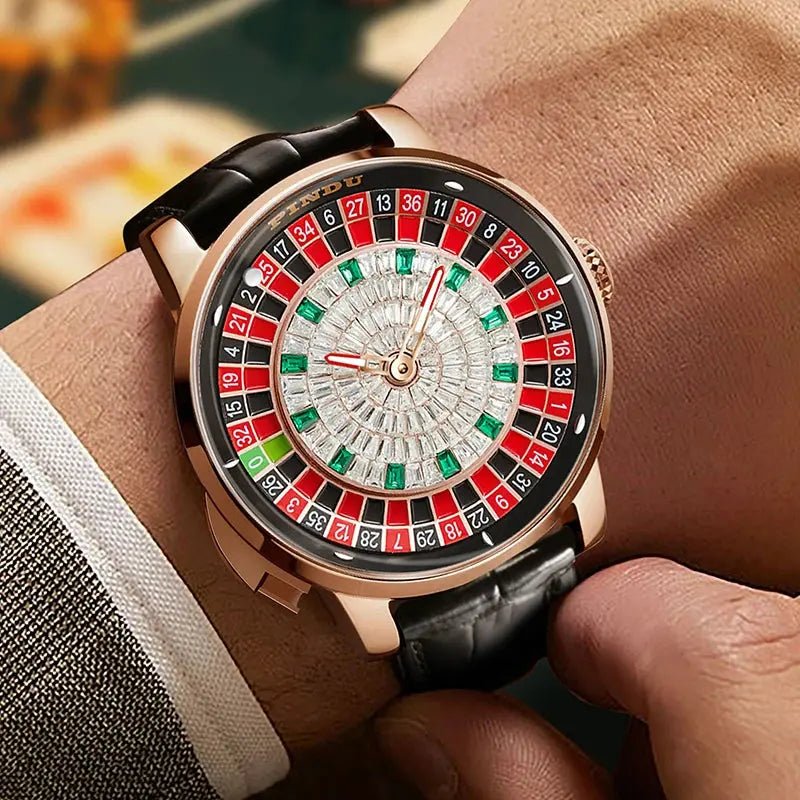 Roulette Game Mechanical Watch Inspirational Watches