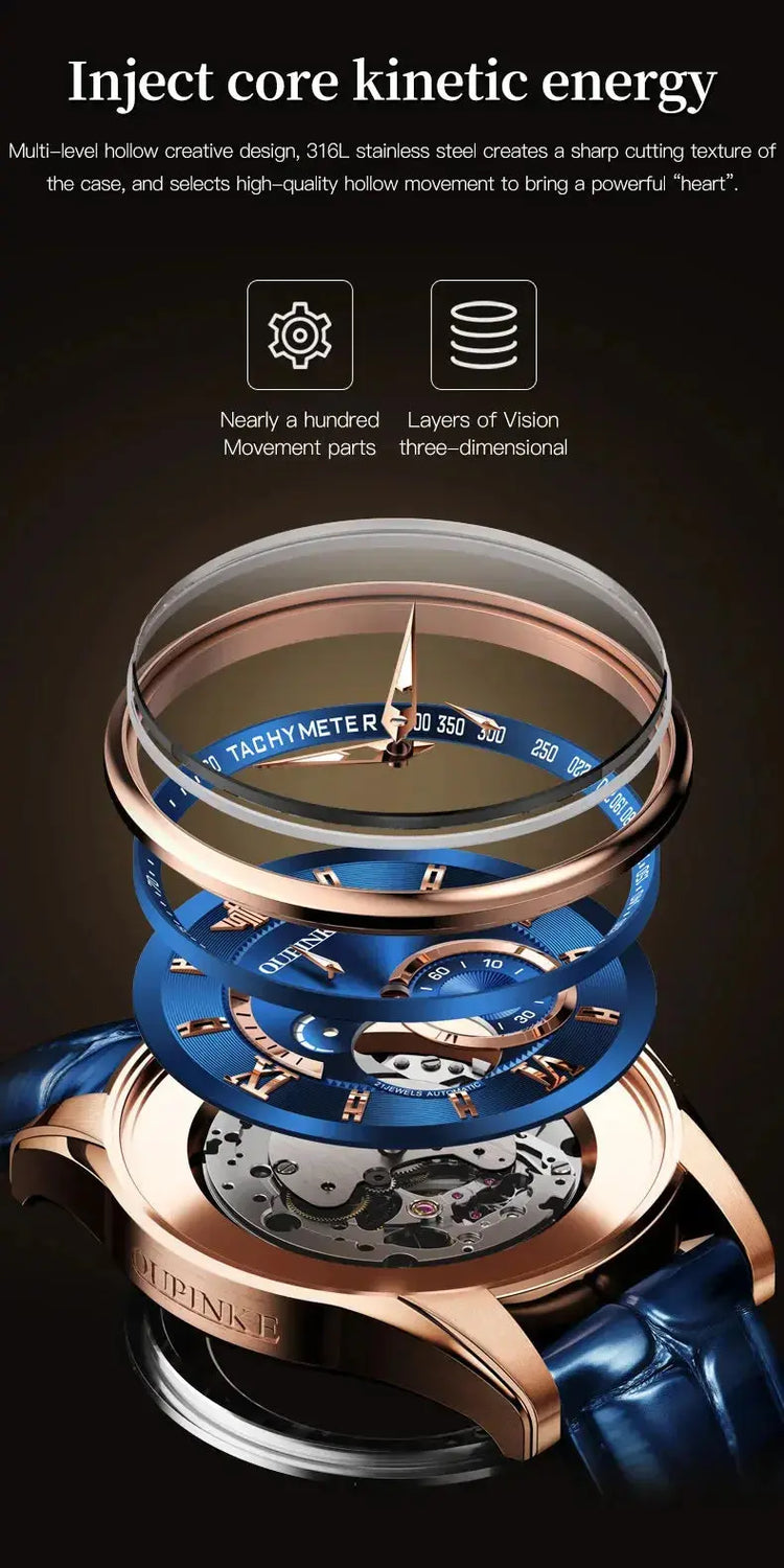 Automatic Original Watch with Japan Movement Inspirational Watches