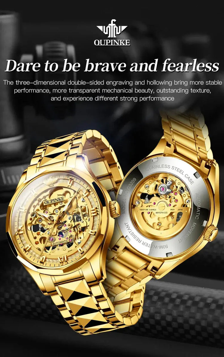 Japan Movement Automatic Mechanical Watch - Inspirational Watches