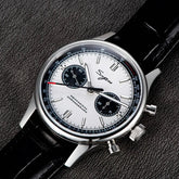 Mechanical Chronograph Panda Wristwatch Air Force Sapphire Waterproof Inspirational Watches