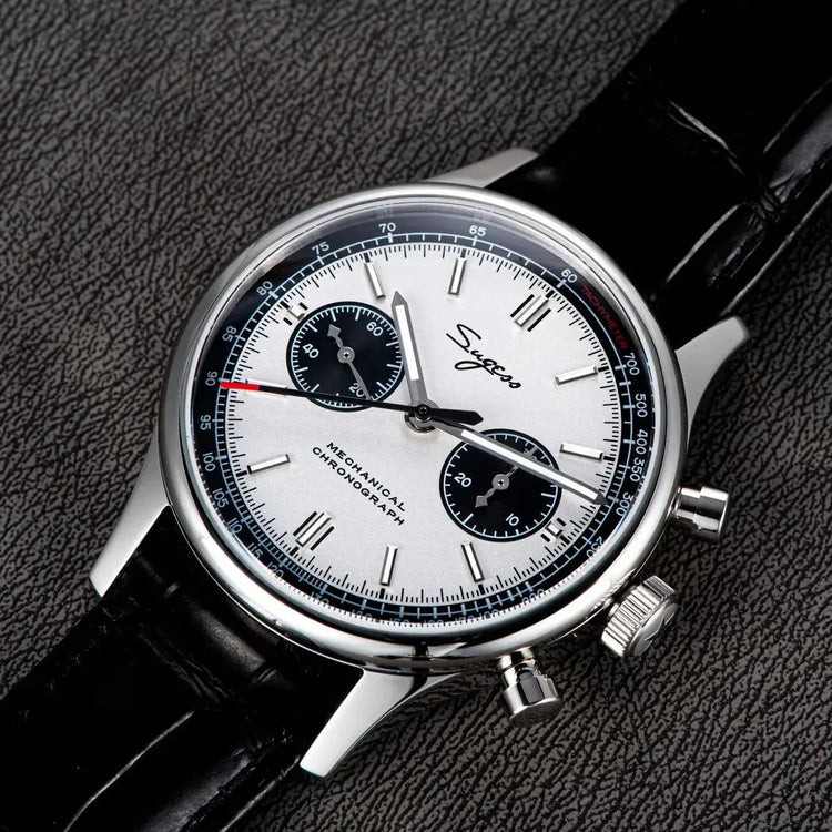 Mechanical Chronograph Panda Wristwatch Air Force Sapphire Waterproof Inspirational Watches