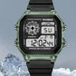 Digital Sports Luminous Multifunction Waterproof watch Inspirational Watches