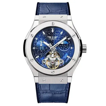 Moon Phase Automatic Luxury Fashion Business Watch Inspirational Watches