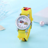 Cute Silicone Car Pattern Kids Watch Inspirational Watches