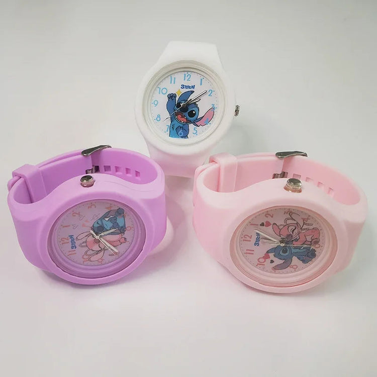 Stitch Kids Watch Silicone Strap Inspirational Watches