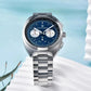 Luxury 40mm Stainless Steel Sports Watch with Chronograph - Inspirational Watches