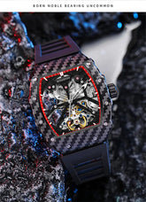 Fully automatic skeleton mechanical watch, fashionable personality, luxury hot men&