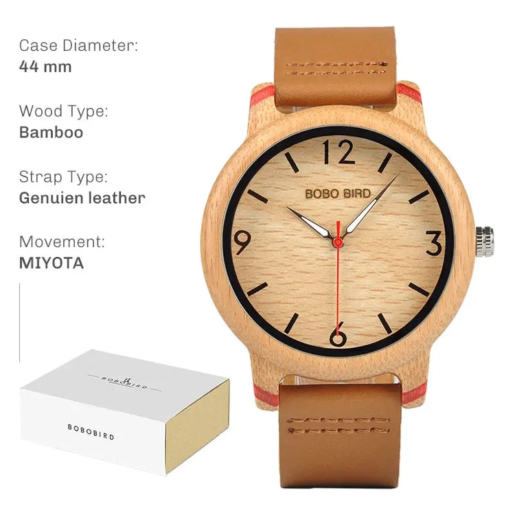 Unisex Wood Watches - Inspirational Watches