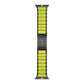 Titanium and Silicone Apple Watch Strap