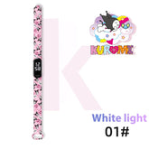 Kuromi Cartoon Waterproof Touch LED Digital Watch Inspirational Watches