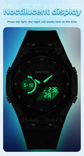 Fashion Electronic Watches Dual Display - Inspirational Watches