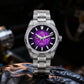 Watchdives WD0003C Quartz Watch VH31 Sweep Seconds Movement 38mm ice Crack Dial Sapphire Luminous 100m Waterproof Men Wristwatch Inspirational Watches