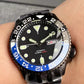 Domed Sapphire Glass NH36 Automatic Movement 200m Waterproof 120 Clicks Black Green Luminous Watch - Inspirational Watches