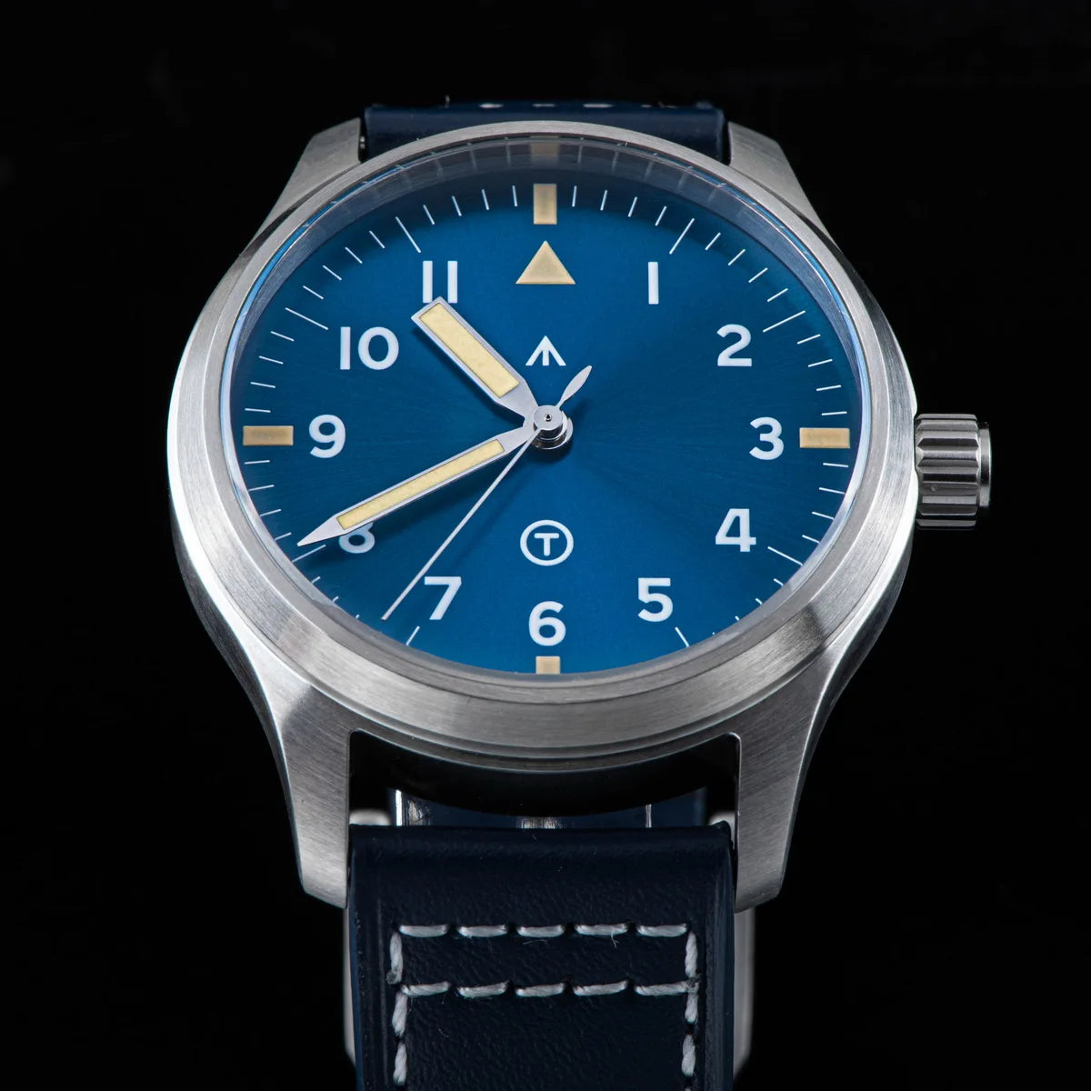 SEESTERN Watch Automatic Mechanical Wristwatches NH35 Movement Military Full Luminous Sapphire Crystal Waterproof Army Air Force Inspirational Watches