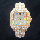 Rainbow Luxury Diamond Watch - Inspirational Watches