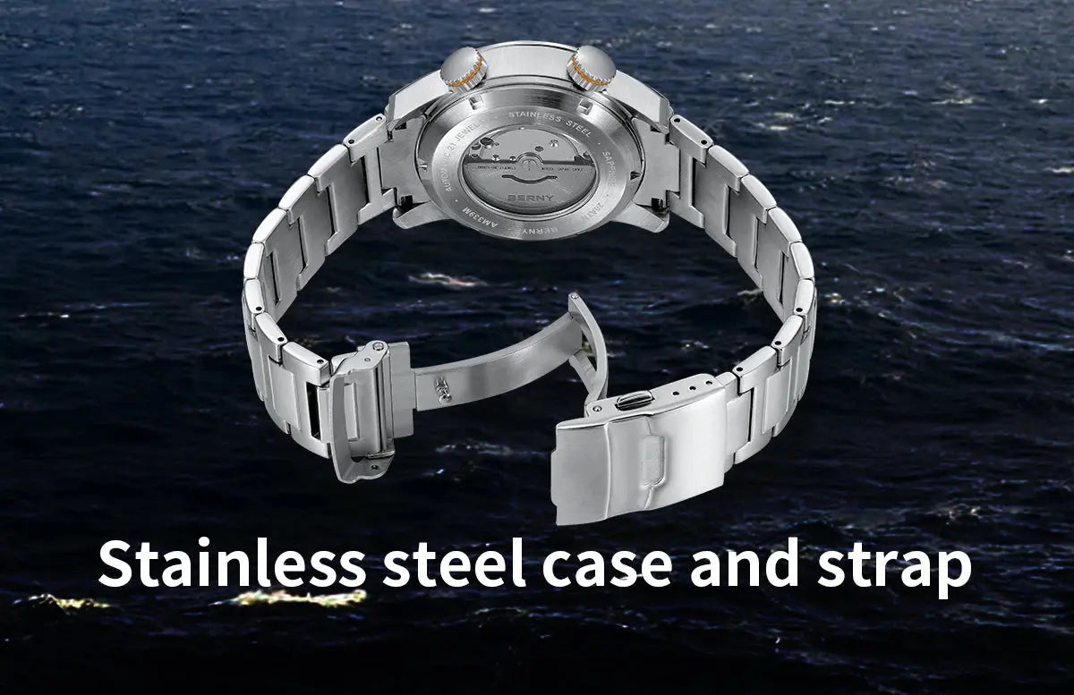 Automatic Dive Super Luminous Sapphire Swim Sport Mechanical Inspirational Watches