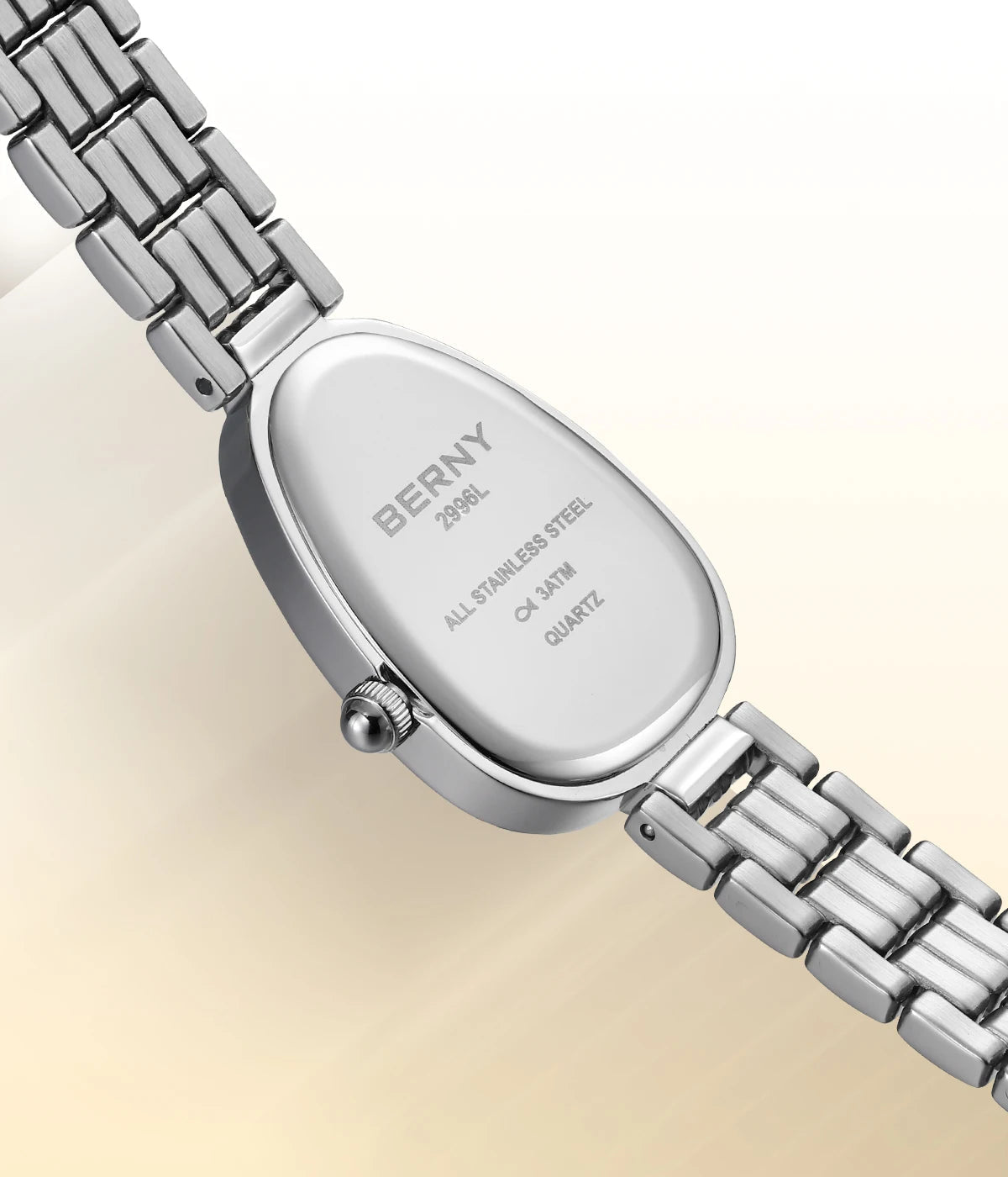 BERNY Snake-shaped Watch for Women Quartz Miyota 2035 Fashion Jewelry Bracelet Silver Gold Ladies Wristwatch Luxury Gift Watches Inspirational Watches