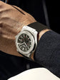 PINDU Watches High Quality Luxury Color Diamond Mechanical Watch For Men Waterproof Stainless Steel Silicone Strap Fashion Watch Inspirational Watches