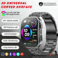 LIGE New 2.2-inch 3D Curved Screen Smart Watch With LED Light Thermometer Health Monitor Smartwatch BT Call Sports Fitness Watch Inspirational Watches