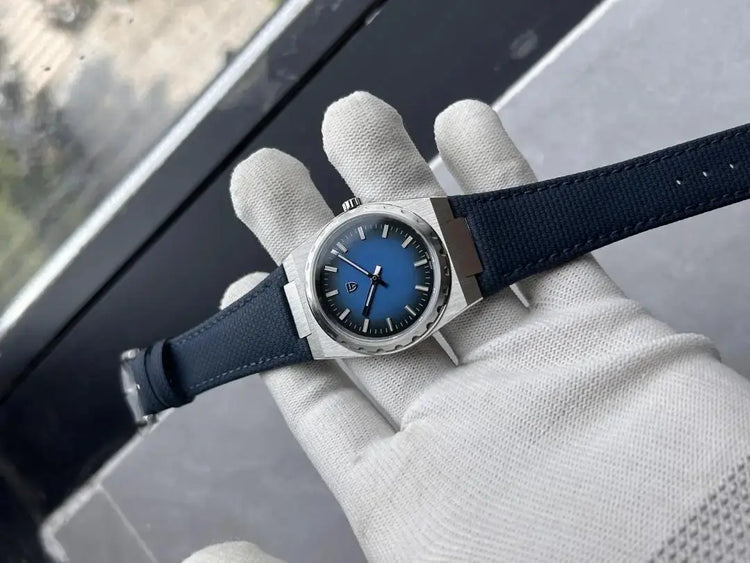 Stainless Steel Rubber Sapphire Crystal Waterproof 100m watch - Inspirational Watches