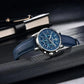Chronograph Japan Vk63 Sport Quartz Wristwatch Sapphire Date 100m Waterproof - Inspirational Watches