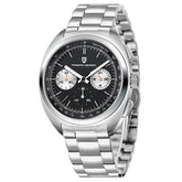 Luxury 40mm Stainless Steel Sports Watch with Chronograph - Inspirational Watches