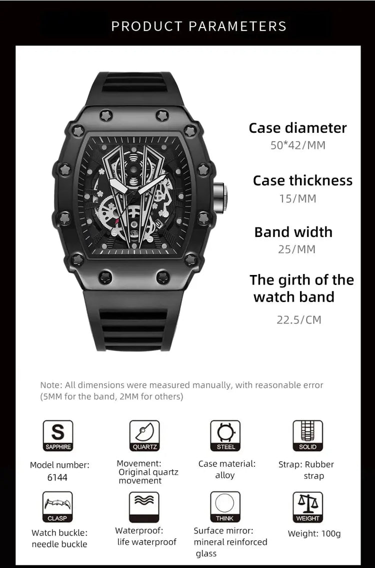 Fashion & Casual Watch Large Dial - Inspirational Watches