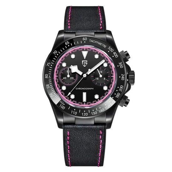 Chronograph Watch Racing car Sport Waterproof AR Sapphire glass - Inspirational Watches