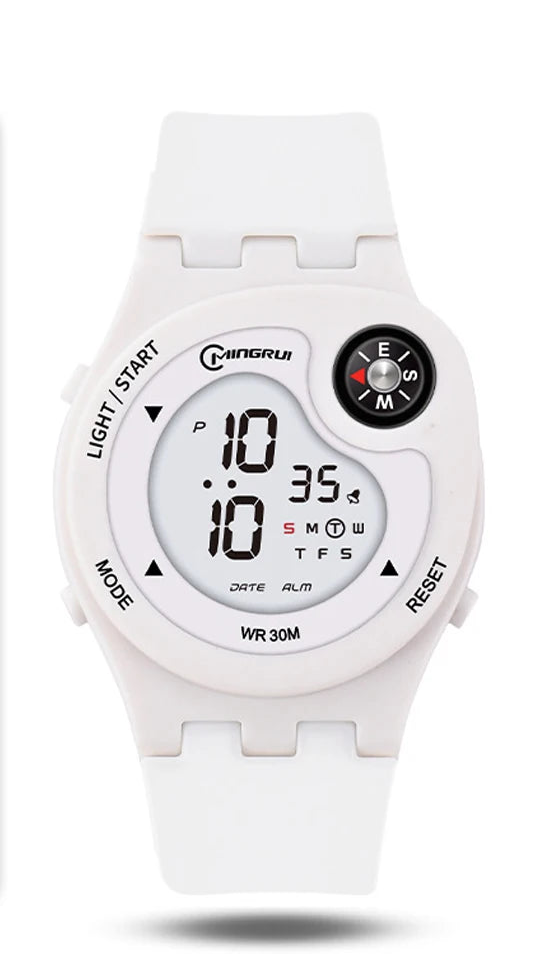LED Electronic Kids Watch with Soft Silicone Strap Inspirational Watches
