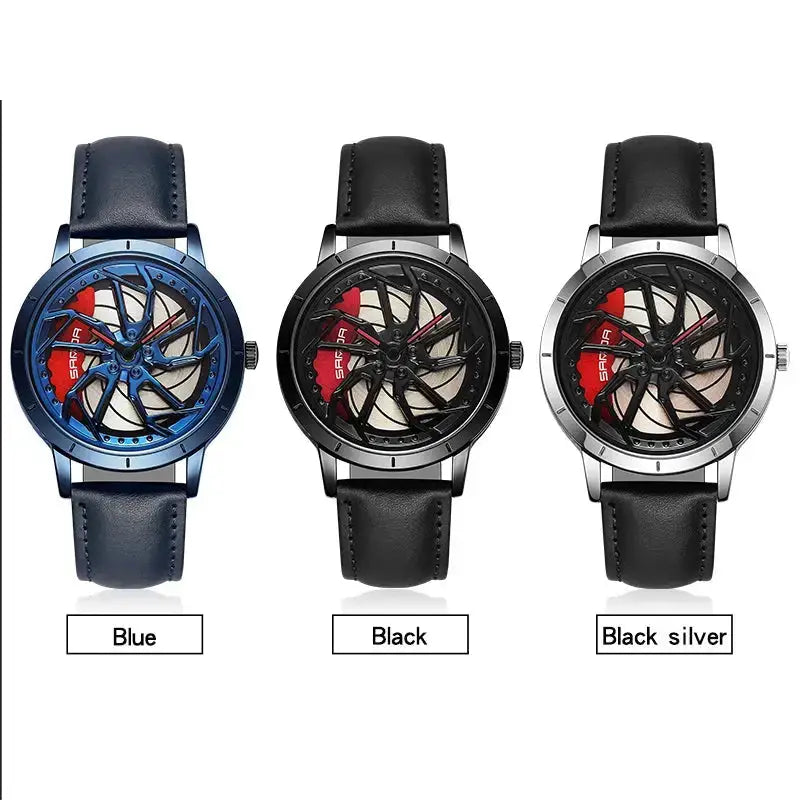 Rotating Wheel Dial Watch Inspirational Watches