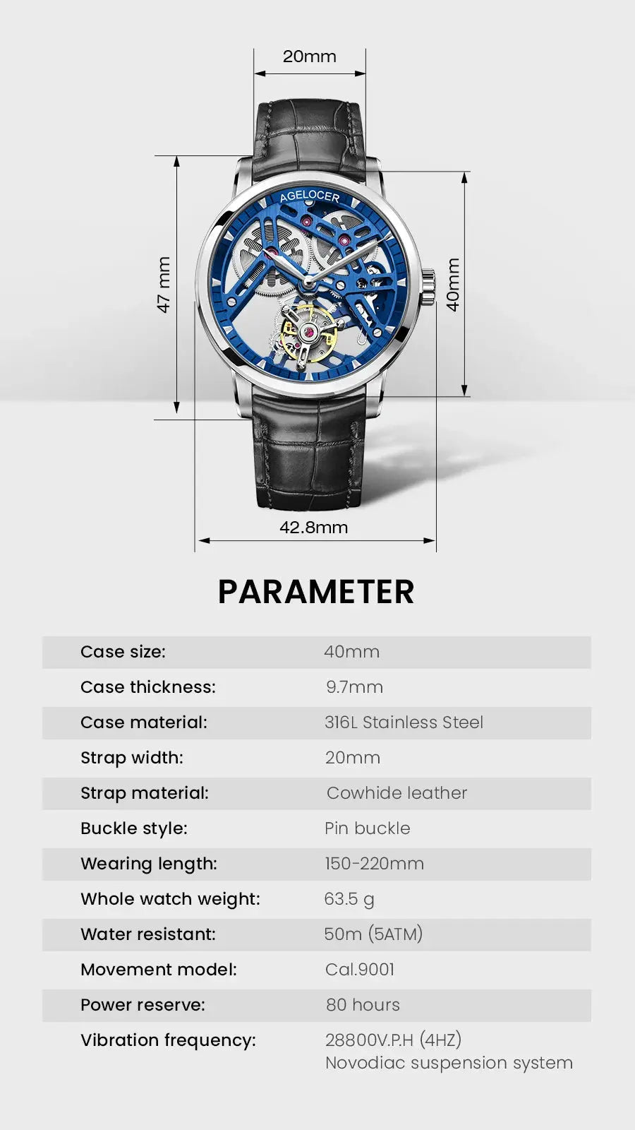 Tourbillon Luxury Skeleton Manual Mechanical Inspirational Watches