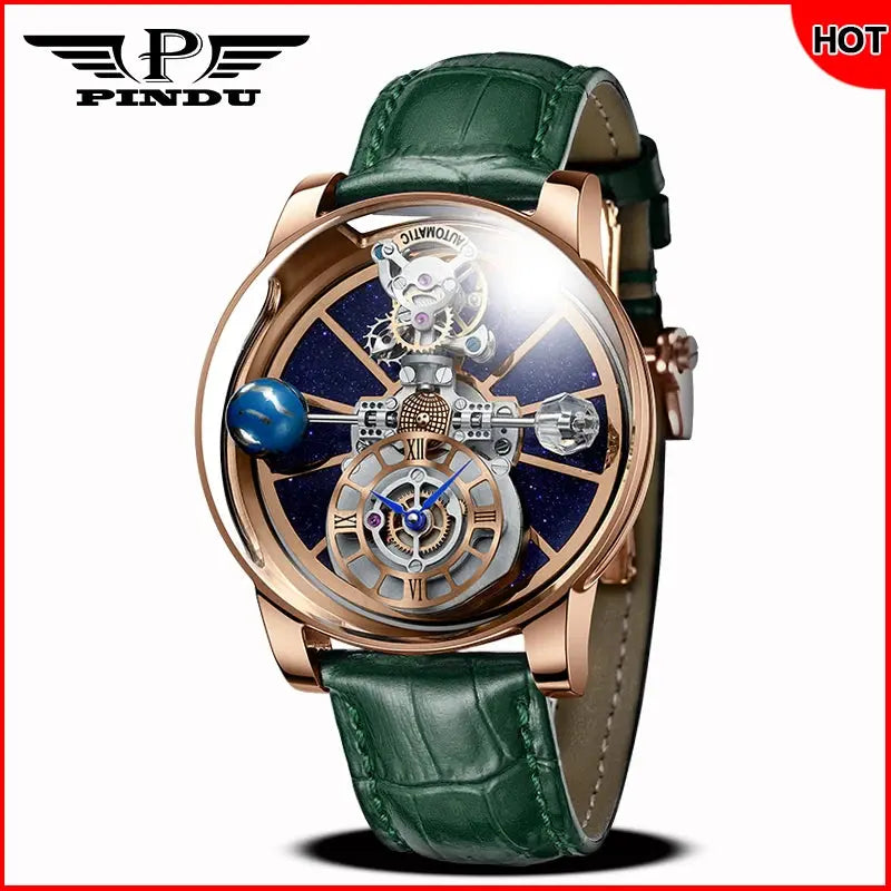 Diamond Tourbillion Astronomy waterproof Watch