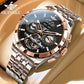 Automatic Luxury Waterproof Hollow Skeleton Watch - Inspirational Watches