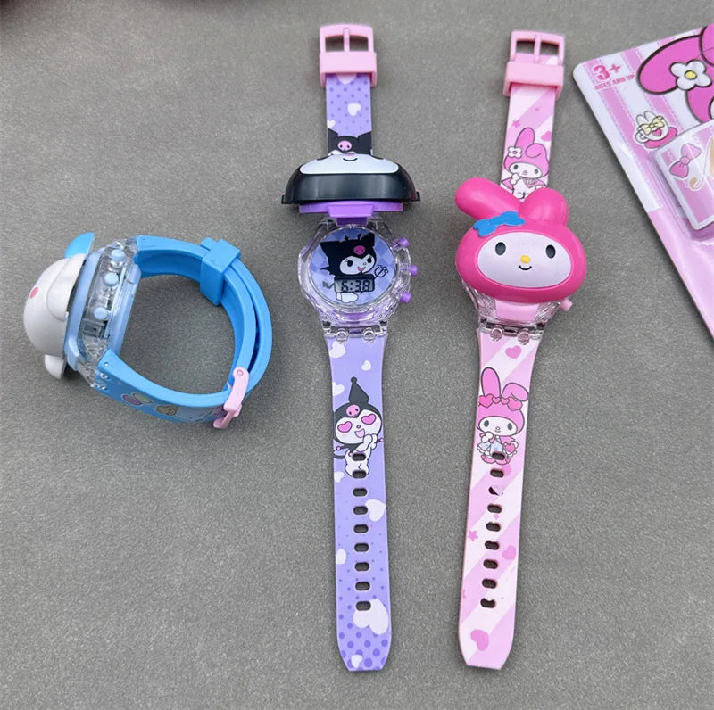 Musical & Luminous Kuromi Kids Watch Inspirational Watches