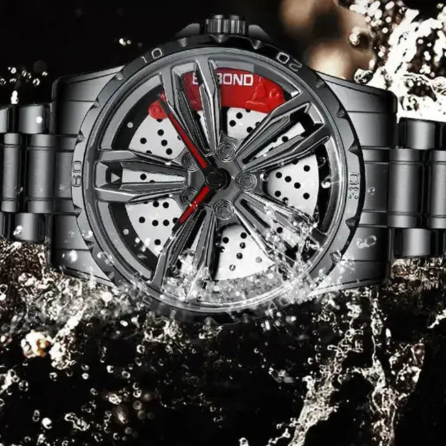 Automotive Wheel Hub Watch Inspirational Watches
