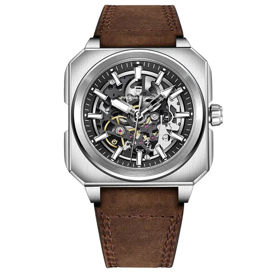 PAGANI DESIGN New Hollowed Men Mechanical Watch Top Brand Sapphire Glass Clock Classic Luxury Waterproof Automatic Men&