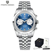 Sports Quartz Chronograph Men Luxury Watches Sapphire Stainless Steel Diving Clock Inspirational Watches