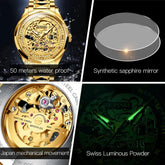 Japan Movement Automatic Mechanical Watch - Inspirational Watches