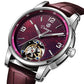 NEW Tourbillon Watch Men Fashion Sport Automatic Mechanical Clock Waterproof Wristwatch Top Brand Luxury Business Watch Reloj Inspirational Watches