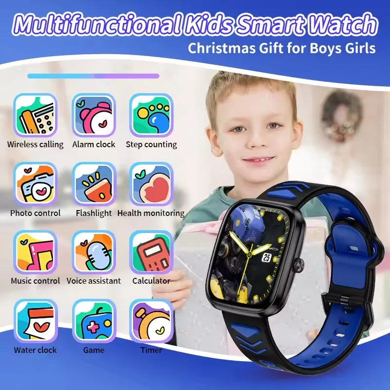Waterproof Fitness Tracker Bluetooth Call Kids Smartwatch Inspirational Watches