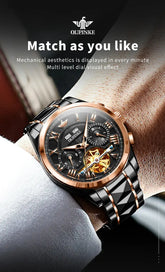 Automatic Skeleton Fashion Watch Inspirational Watches