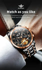 Automatic Skeleton Fashion Watch Inspirational Watches