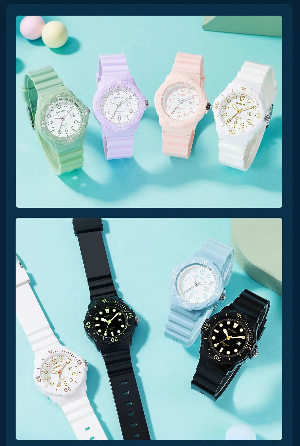Multifunctional Electronic Waterproof Sports Watch Inspirational Watches
