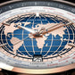 World Time Automatic Mechanical Calendar Stainless Steel Inspirational Watches
