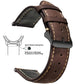 Vintage Quick-Release Genuine Leather Watch Strap