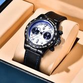 Chronograph Watch Racing car Sport Waterproof AR Sapphire glass - Inspirational Watches