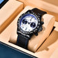 Chronograph Watch Racing car Sport Waterproof AR Sapphire glass - Inspirational Watches